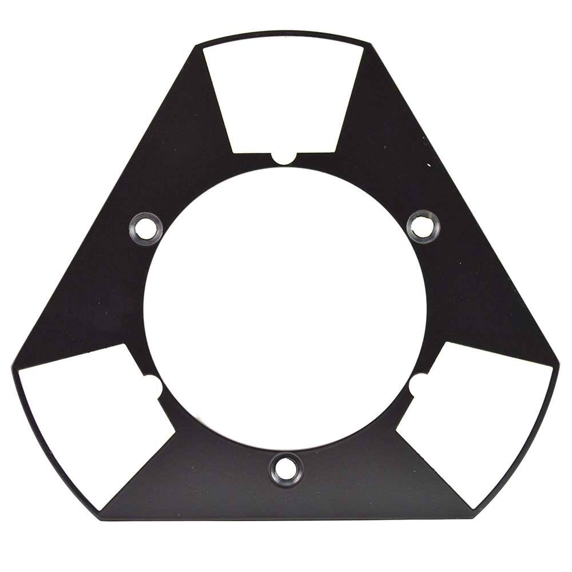 Total Polishing Systems TPSX1HALFQP Metal HALF of Quick Plate that Does Not include Magnetic Plate